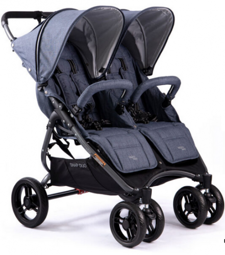 Valco Baby SNAP Duo Tailor Made wózek bliźniaczy spacerowy Denim