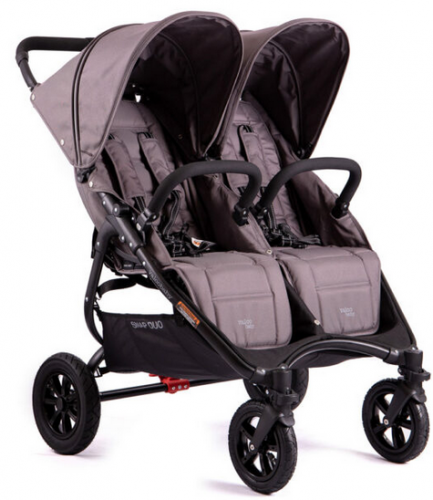 Valco Baby SNAP Duo Sport 600D wózek bliźniaczy spacerowy Dove Grey