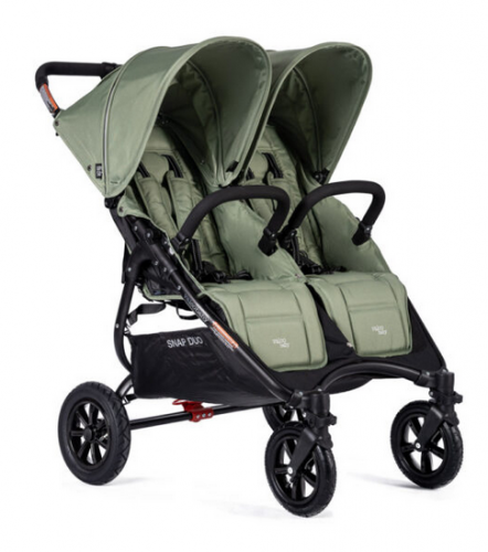Valco Baby SNAP Duo Sport 600D wózek bliźniaczy spacerowy Forest