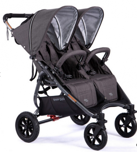Valco Baby SNAP Duo Sport Tailor Made wózek bliźniaczy spacerowy Charcoal